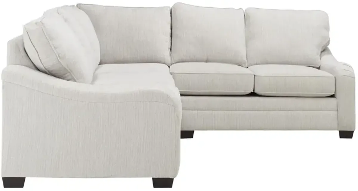 Caid 2-pc. Chenille Sectional Sofa