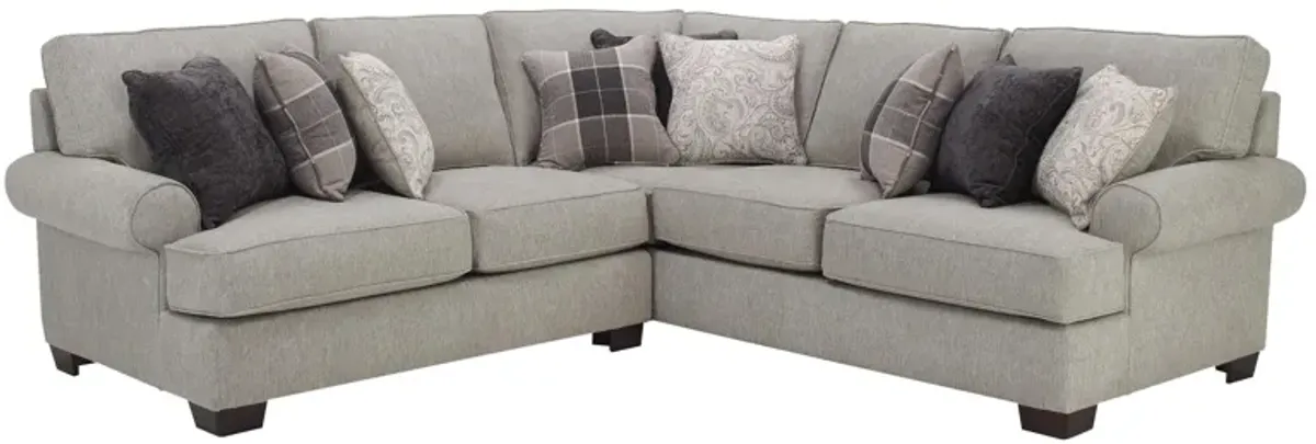 Overton 2-pc. Sectional in Gray by Alan White