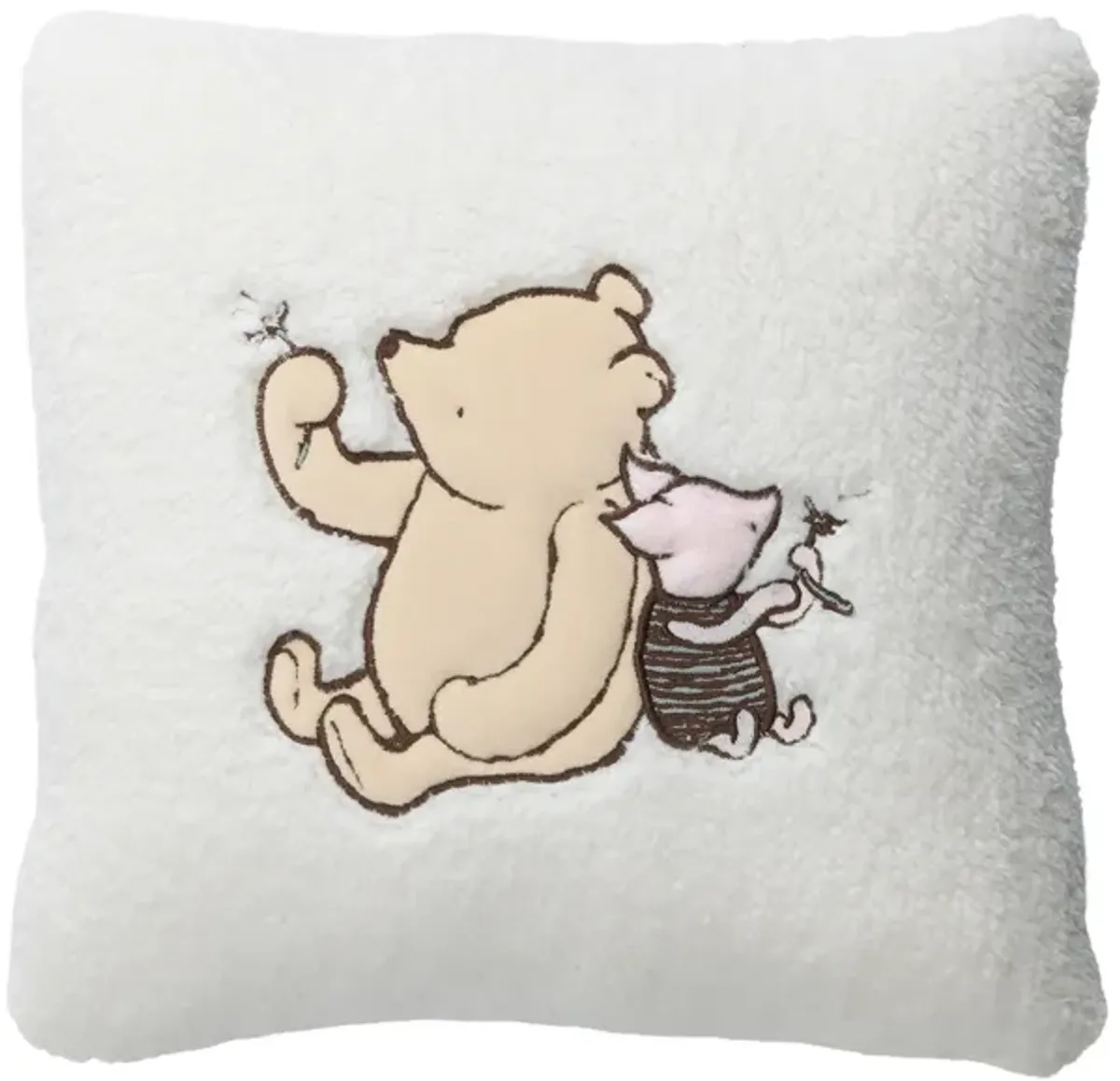 Storytime Pooh Pillow in Cream