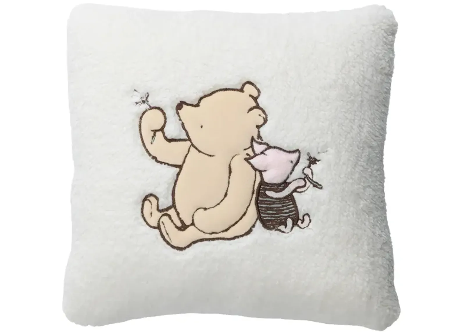 Storytime Pooh Pillow in Cream