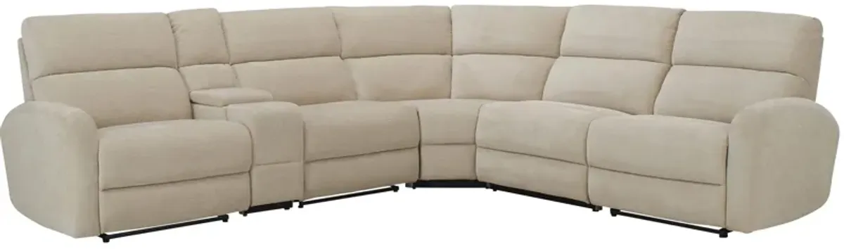 Fletcher 6-pc. Power Sectional w/ Power Headrests