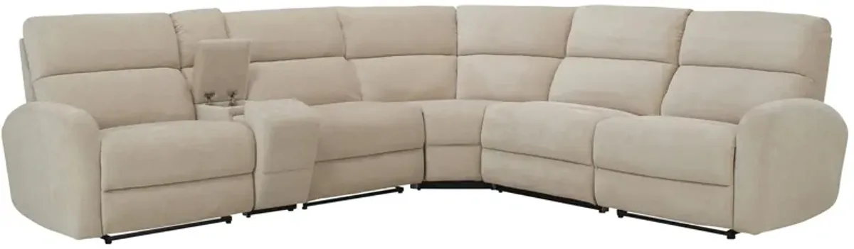 Fletcher 6-pc. Power Sectional w/ Power Headrests