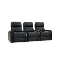 Arnoff 3-pc.Power Reclining Sectional Sofa in Black by Bellanest