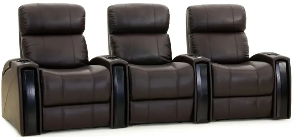 Arnoff 3-pc. Leather Power-Reclining Sectional Sofa