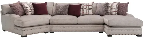 Sienna Chenille 3-pc. Sectional Sofa