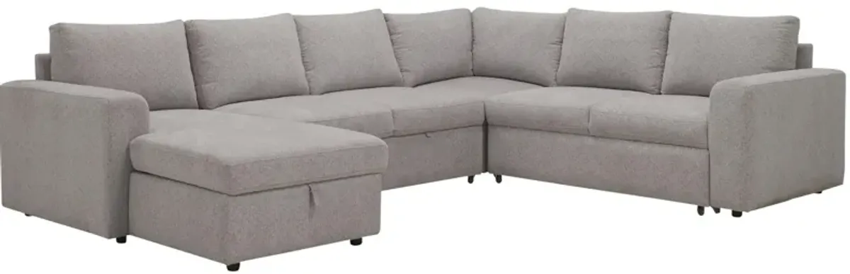 Barry 4-pc. Sectional w/ Pop-Up Sleeper