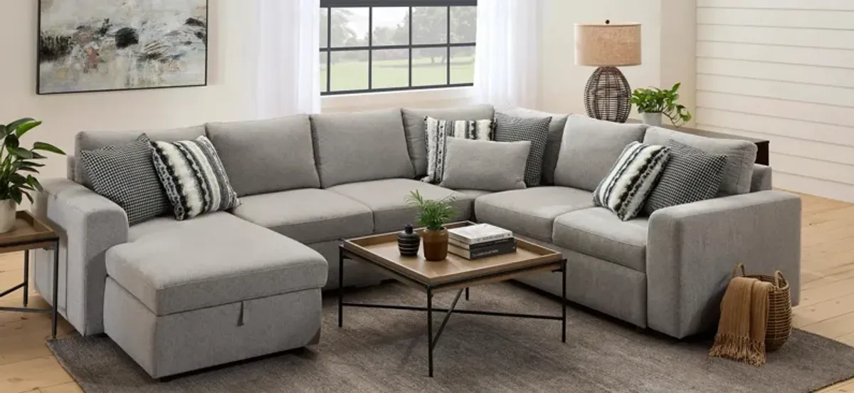 Barry 4-pc. Sectional w/ Pop-Up Sleeper