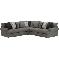 Wilkinson 3-pc. Sectional Sofa in Stone by H.M. Richards