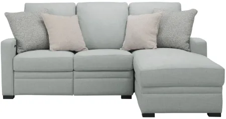 Poppy 2-pc. Power Sectional in Artic by Bellanest