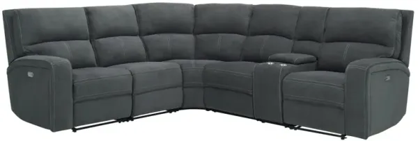 Ian 6-pc. Power Sectional w/ Power Headrest & Lumbar