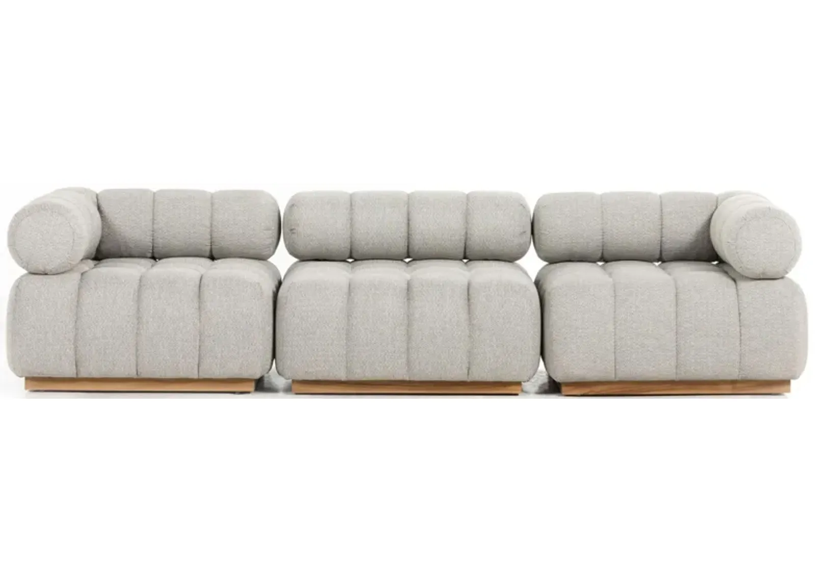 Roma Outdoor Sectional 3-pc. in Faye Ash by Four Hands