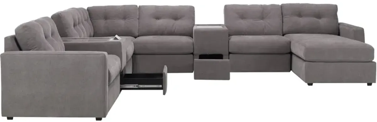 ModularOne 8-pc. Sectional w/One Power Console