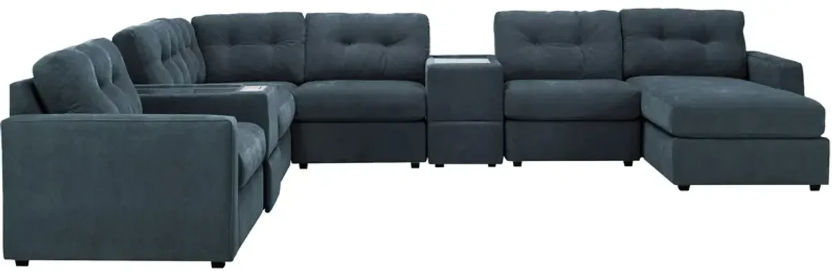 ModularOne 8-pc. Sectional w/One Power Console