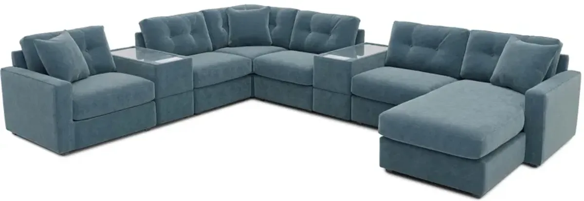 ModularOne 8-pc. Sectional w/One Power Console