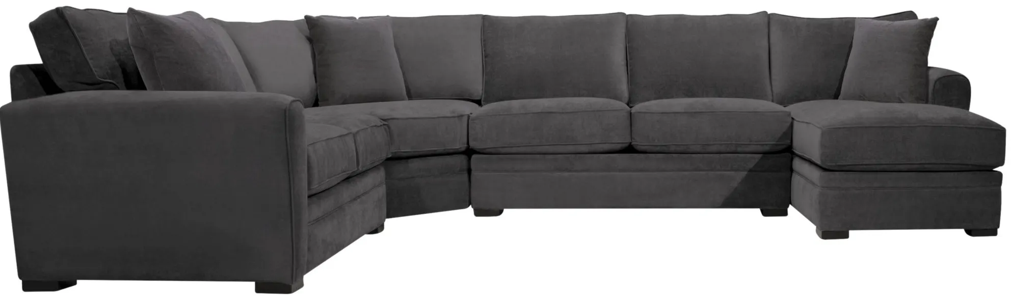 Artemis II 4-pc. Sectional Sofa in Gypsy Graphite by Jonathan Louis