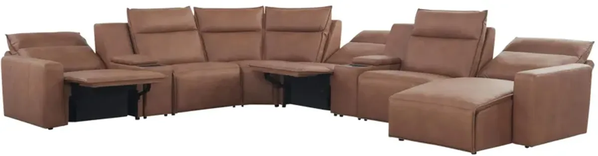 ModularTwo 8-pc. Power Sectional w/ Power Headrest