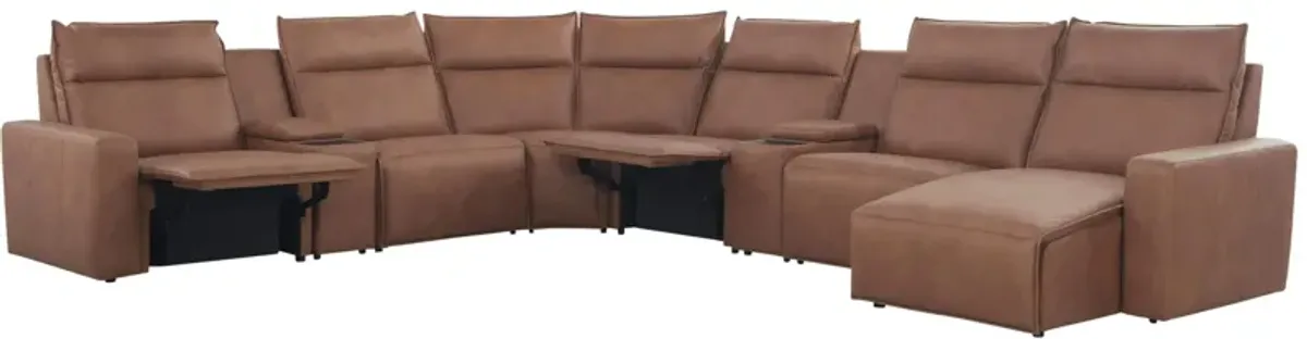 ModularTwo 8-pc. Power Sectional w/ Power Headrest