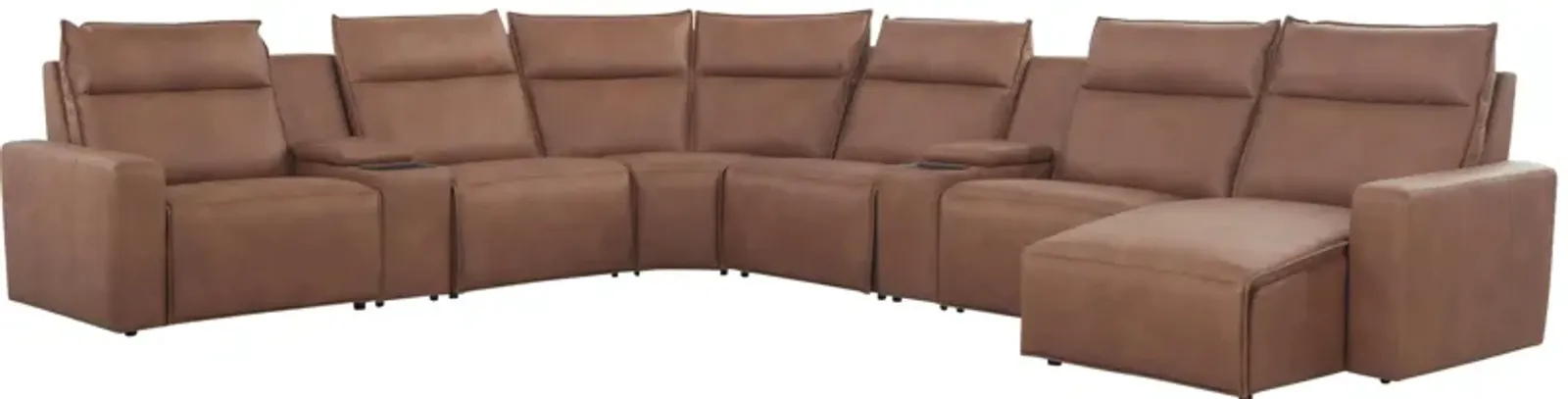 ModularTwo 8-pc. Power Sectional w/ Power Headrest