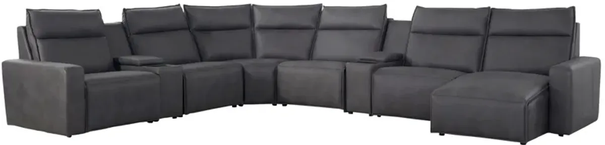 ModularTwo 8-pc. Power Sectional w/ Power Headrest