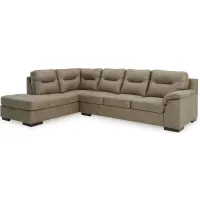 Maderla 2-pc. Sectional with Chaise in Pebble by Ashley Furniture