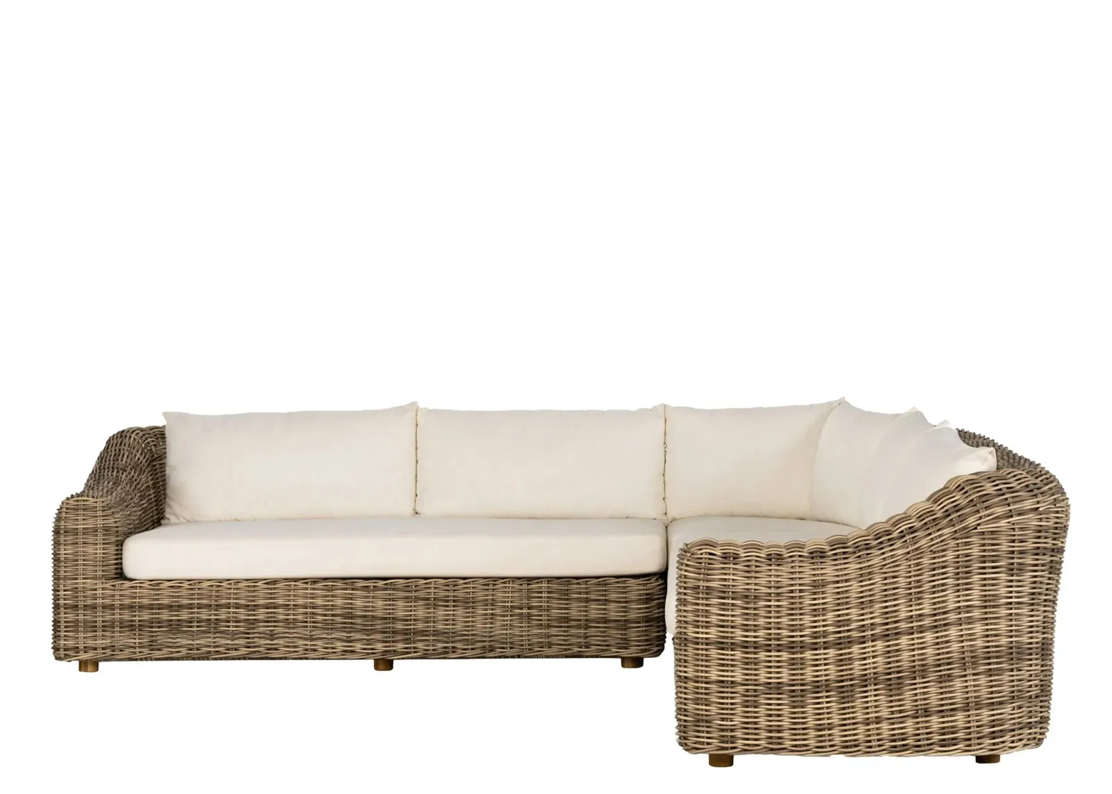 Messina Outdoor Sectional 3-pc. in Venao Ivory by Four Hands