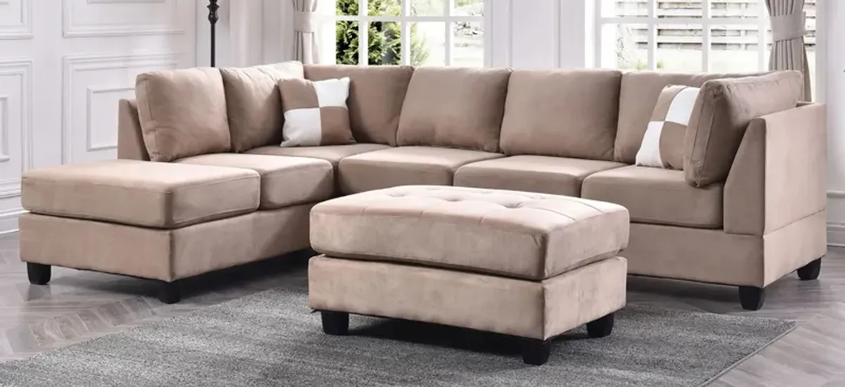 Malone 2-pc. Reversible Sectional Sofa