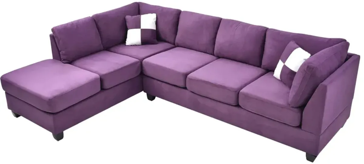 Malone 2-pc. Reversible Sectional Sofa