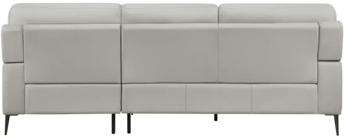 Franklin 2-pc. Sectional in Gray by Homelegance