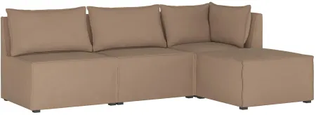 Stacy III 4-pc. Right Hand Facing Sectional Sofa in Premier Oatmeal by Skyline