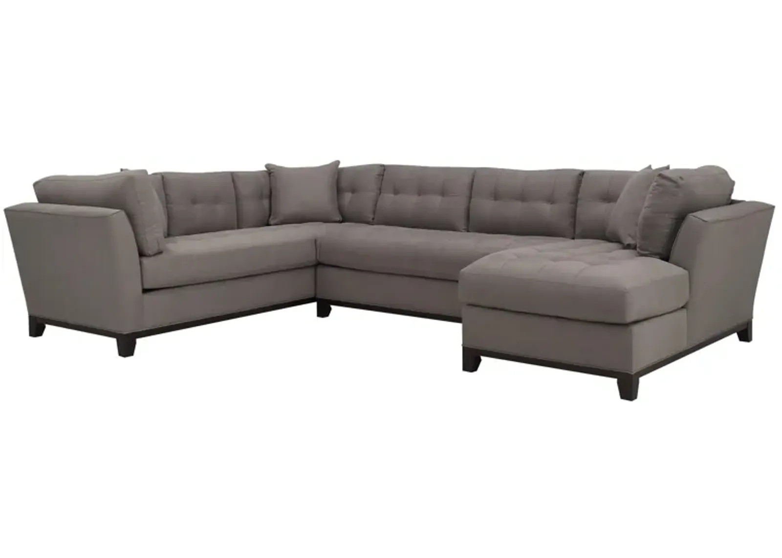 Cityscape 3-pc. Sectional in Greystone by H.M. Richards