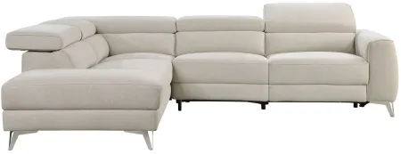 LeGrande 2pc. Power Sectional in Beige by Homelegance