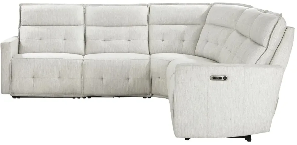 Fitch 5-pc Power Reclining Sectional