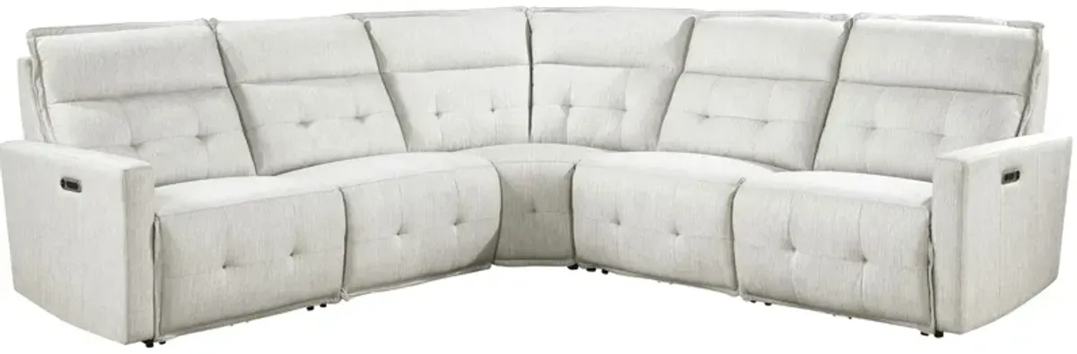 Fitch 5-pc Power Reclining Sectional