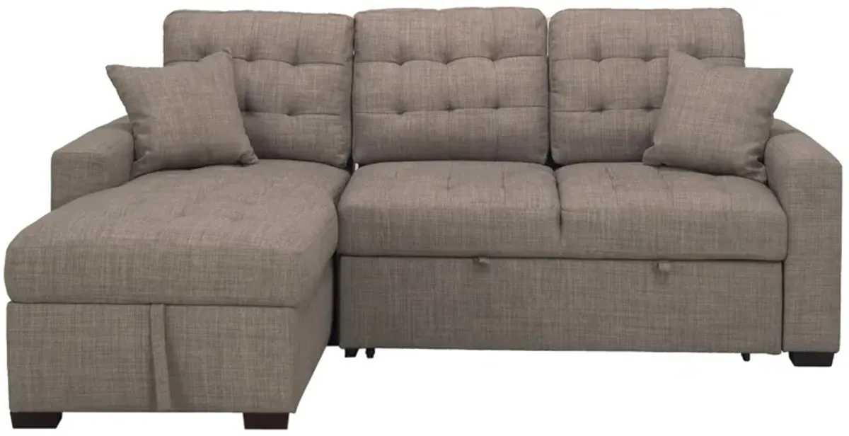 Brynn 2-pc. Sleeper Sofa Chaise W/Storage