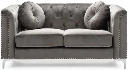 Delray Loveseat in Gray by Glory Furniture