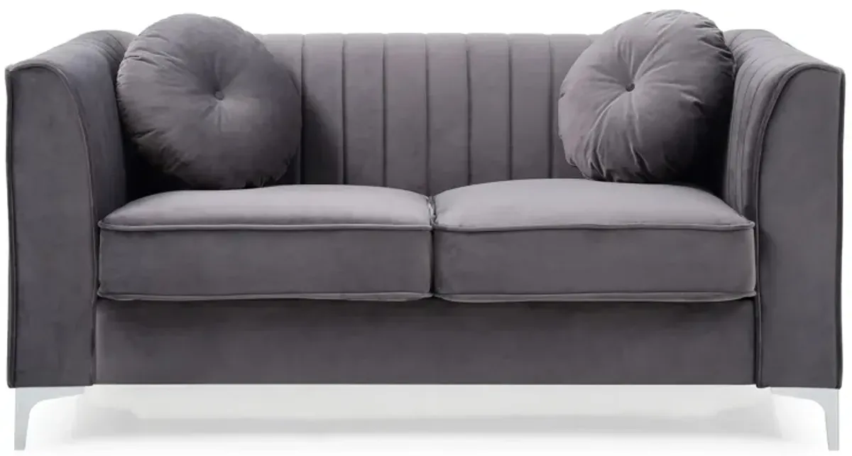 Deltona Loveseat in Gray by Glory Furniture