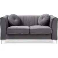 Deltona Loveseat in Gray by Glory Furniture