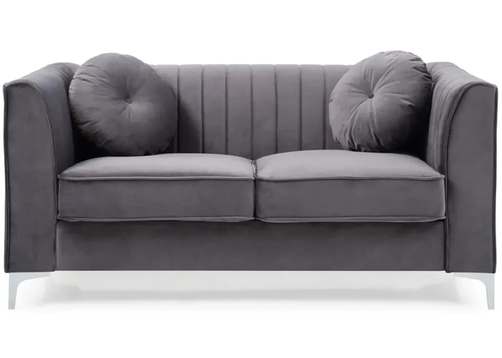 Deltona Loveseat in Gray by Glory Furniture