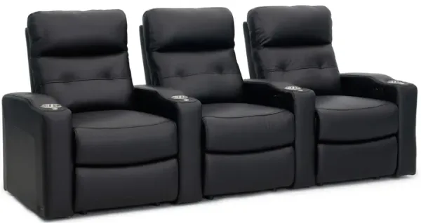 Century Leather 3-pc. Power-Reclining Sectional Sofa
