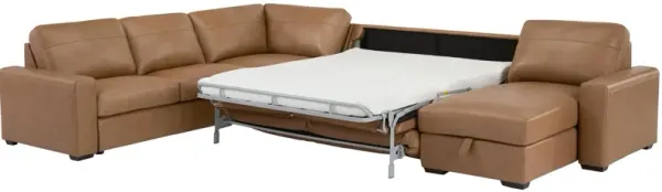 Harley 5-pc. Leather Sectional