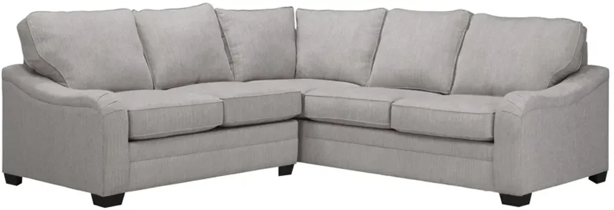 Caid 2-pc. Chenille Sectional