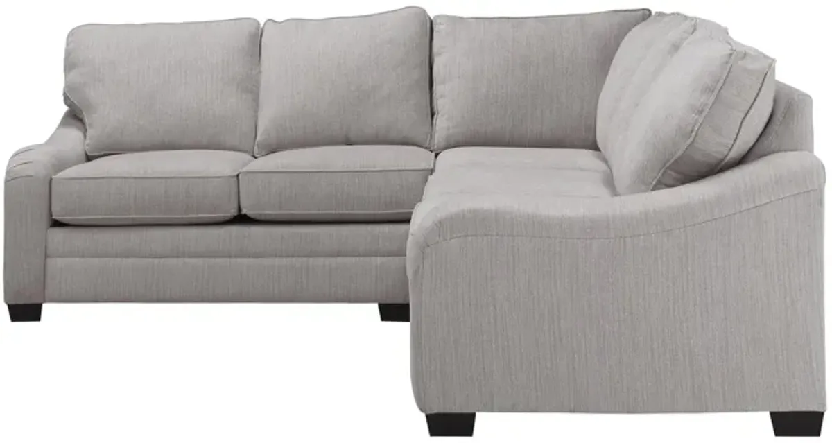 Caid 2-pc. Chenille Sectional