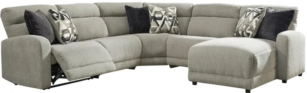 Colleyville 5-pc. Sectional in Stone by Ashley Furniture