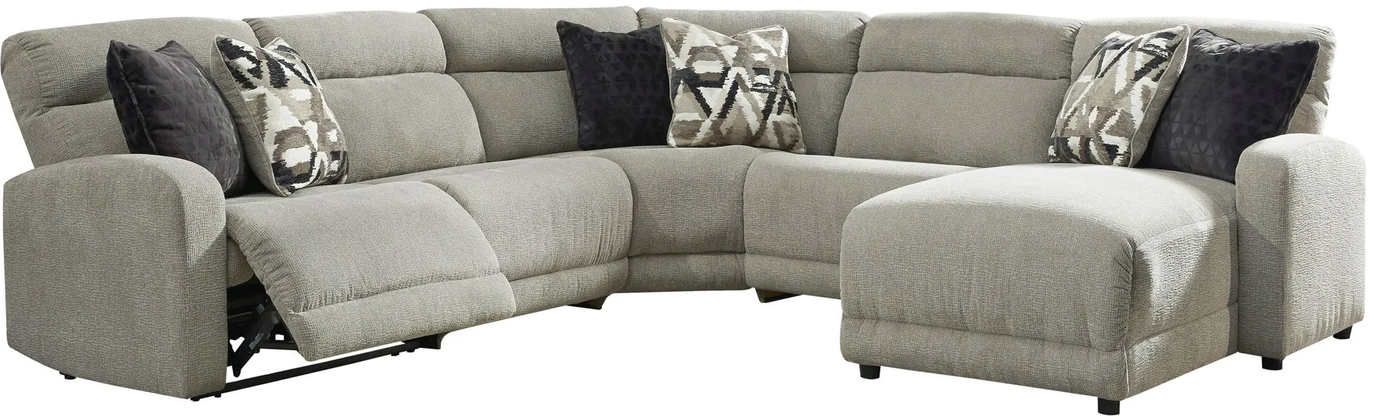 Colleyville 5-pc. Sectional in Stone by Ashley Furniture