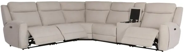 Newell 6-pc. Dual Power Sectional