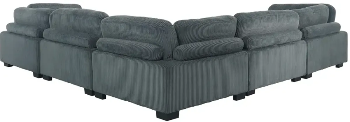 Maverick 5-pc. Sectional w/ Cocktail Ottoman