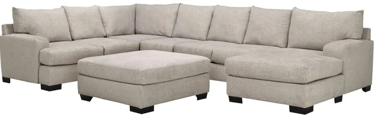 Cooper 5-pc. Sectional w/ Cocktail Ottoman