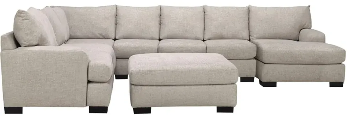 Cooper 5-pc. Sectional w/ Cocktail Ottoman