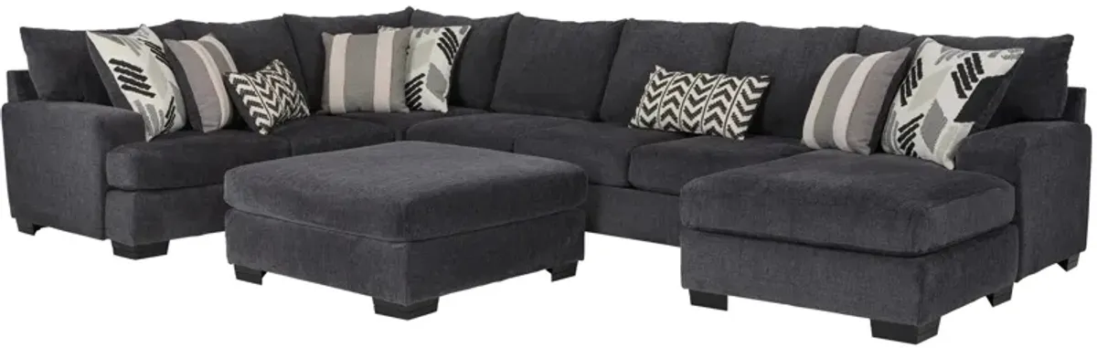 Cooper 5-pc. Sectional w/ Cocktail Ottoman