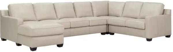 Anaheim Leather 4-pc. Sectional